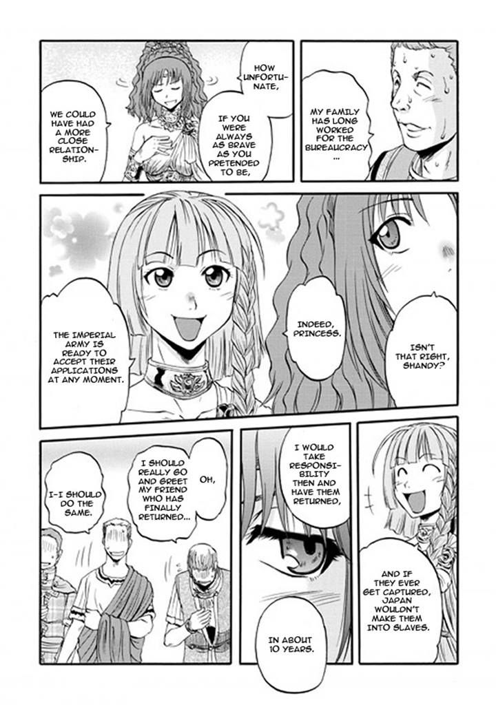 Gate – Jietai Kare no Chi nite, Kaku Tatakeri Chapter 48 - Page 22