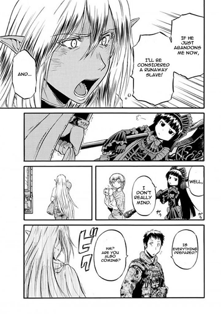 Gate – Jietai Kare no Chi nite, Kaku Tatakeri Chapter 49 - Page 21