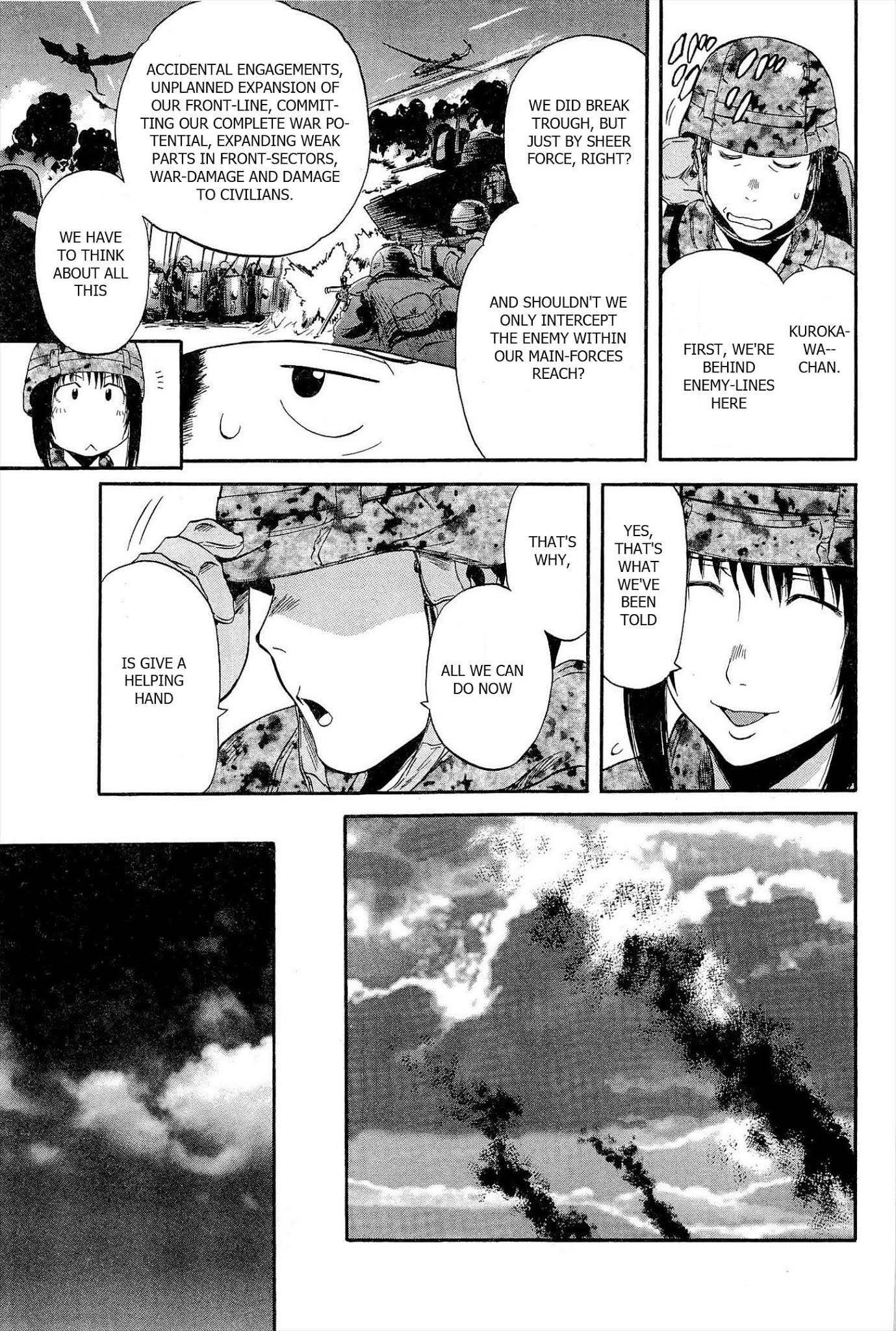 Gate – Jietai Kare no Chi nite, Kaku Tatakeri Chapter 5 - Page 11
