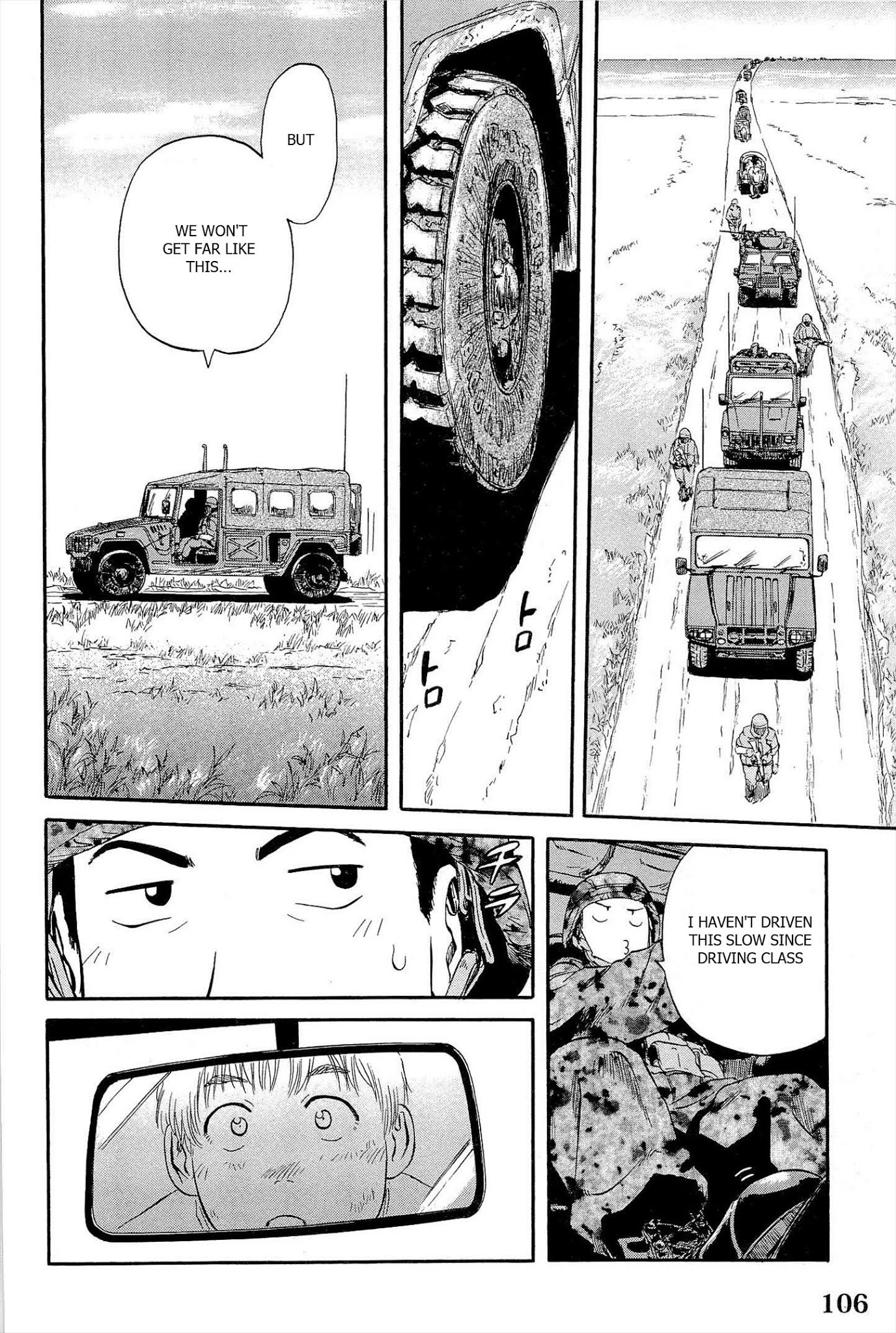 Gate – Jietai Kare no Chi nite, Kaku Tatakeri Chapter 5 - Page 12