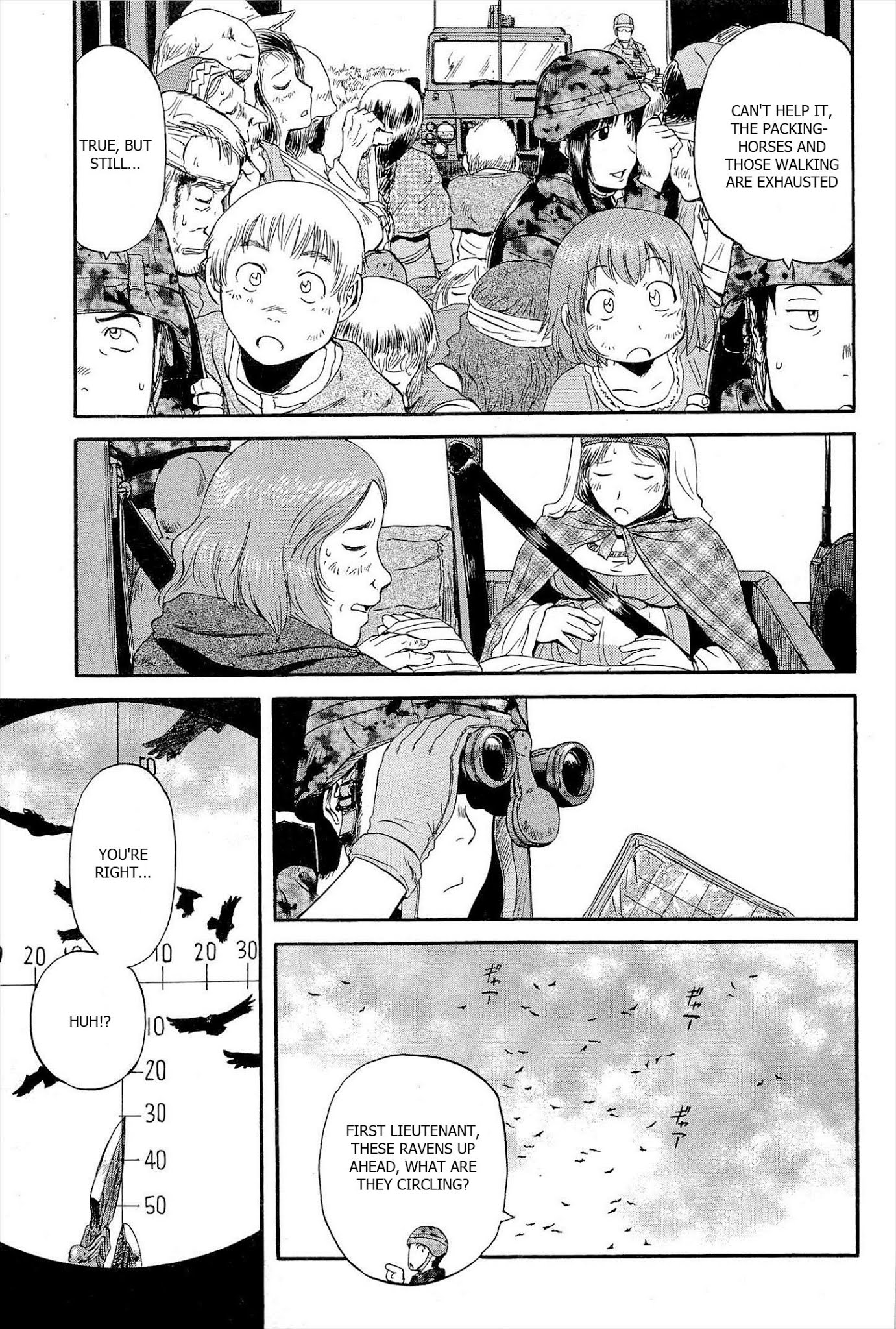 Gate – Jietai Kare no Chi nite, Kaku Tatakeri Chapter 5 - Page 13