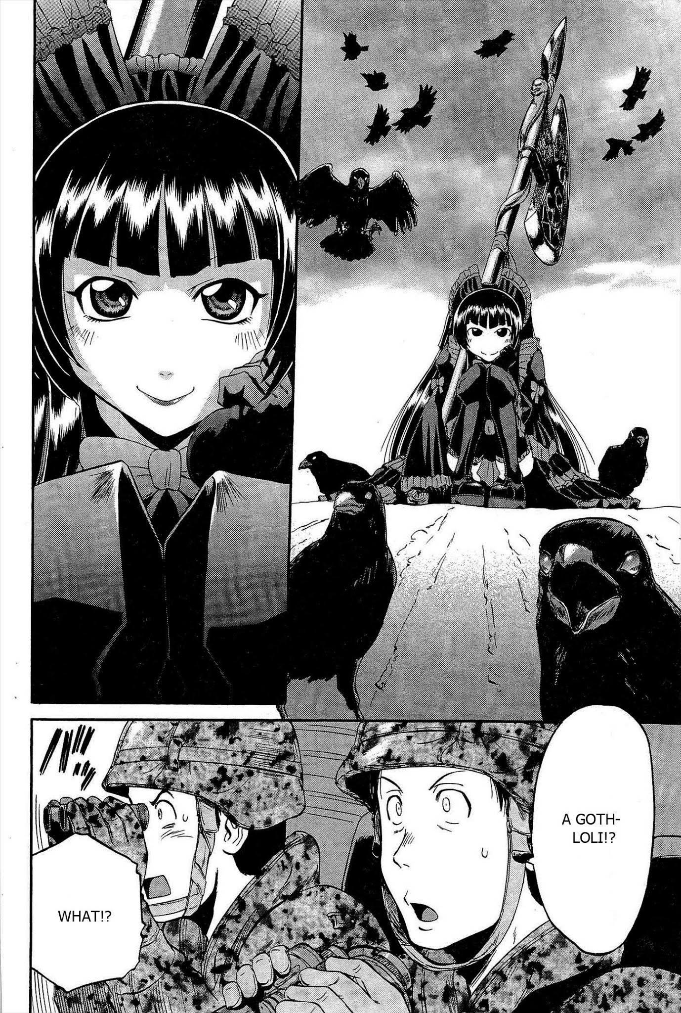 Gate – Jietai Kare no Chi nite, Kaku Tatakeri Chapter 5 - Page 14