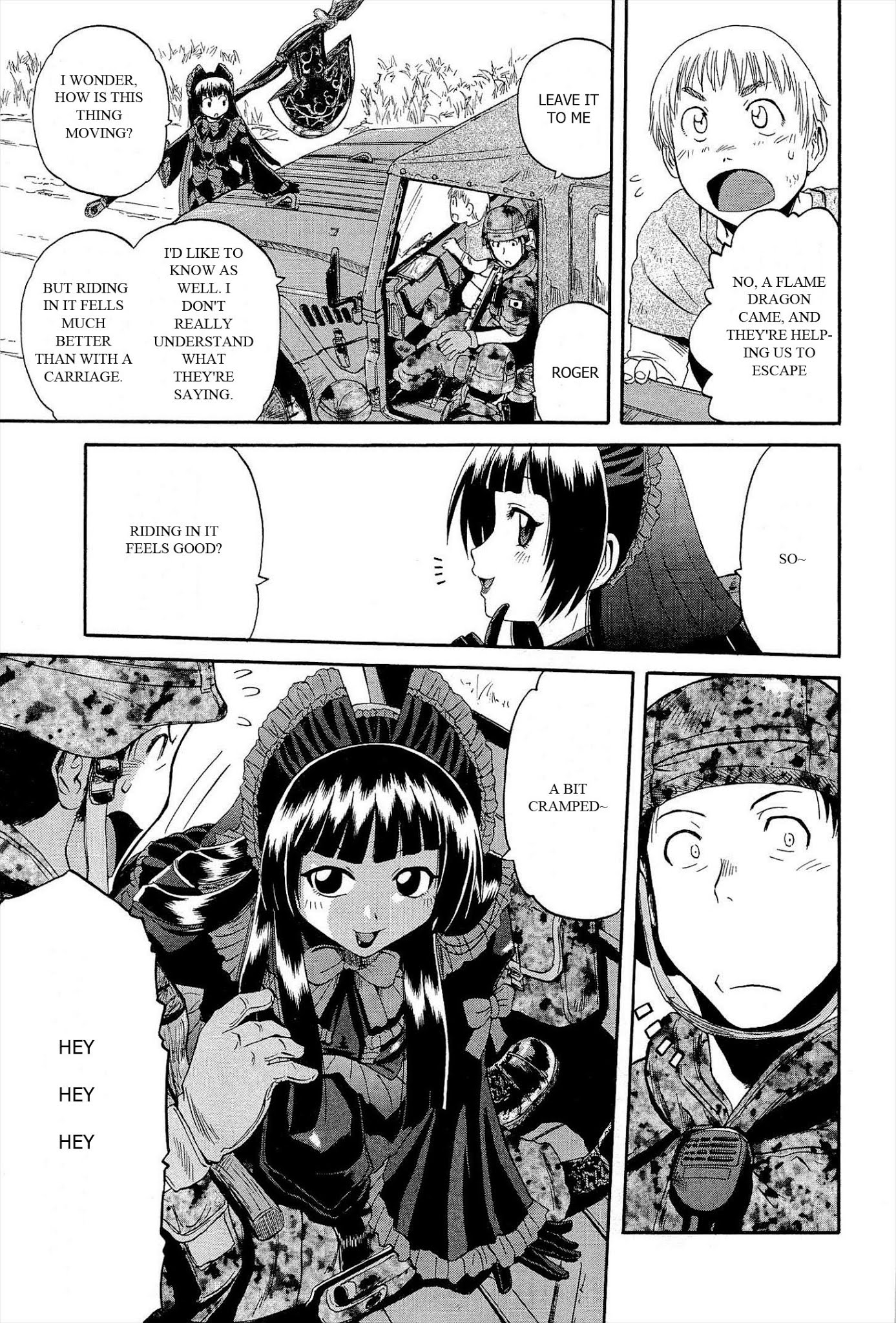 Gate – Jietai Kare no Chi nite, Kaku Tatakeri Chapter 5 - Page 17