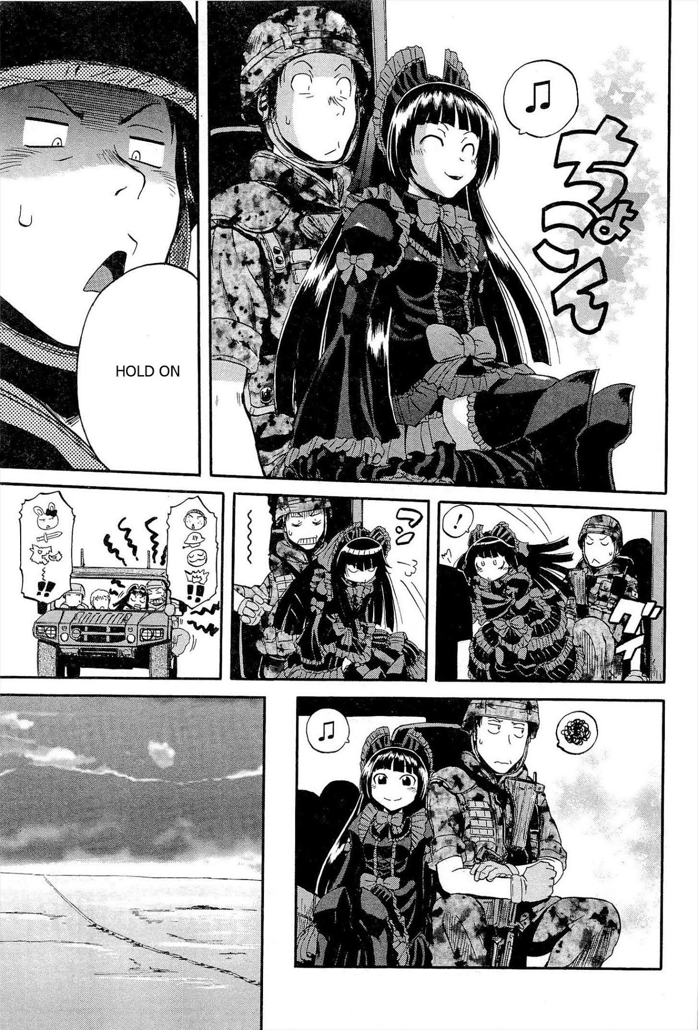 Gate – Jietai Kare no Chi nite, Kaku Tatakeri Chapter 5 - Page 19