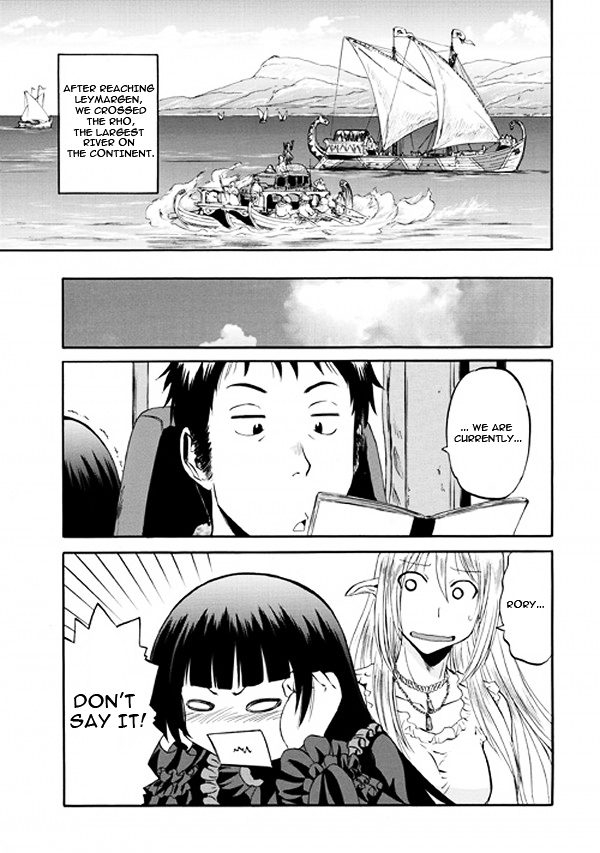 Gate – Jietai Kare no Chi nite, Kaku Tatakeri Chapter 51.2 - Page 34