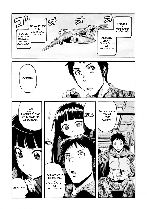 Gate – Jietai Kare no Chi nite, Kaku Tatakeri Chapter 51.2 - Page 37