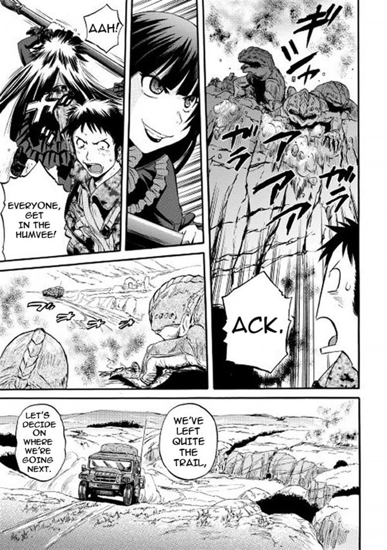 Gate – Jietai Kare no Chi nite, Kaku Tatakeri Chapter 56 - Page 33