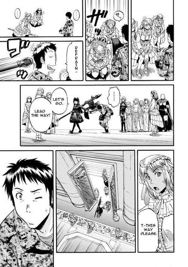 Gate – Jietai Kare no Chi nite, Kaku Tatakeri Chapter 57 - Page 18