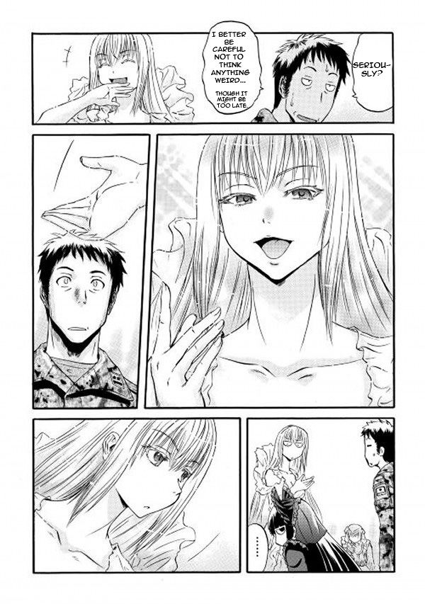 Gate – Jietai Kare no Chi nite, Kaku Tatakeri Chapter 57 - Page 28