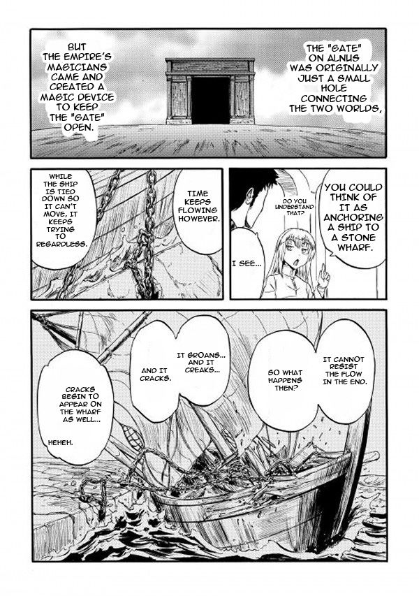 Gate – Jietai Kare no Chi nite, Kaku Tatakeri Chapter 58 - Page 25
