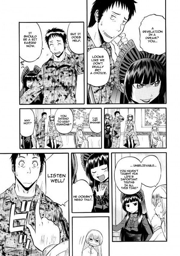 Gate – Jietai Kare no Chi nite, Kaku Tatakeri Chapter 58 - Page 35