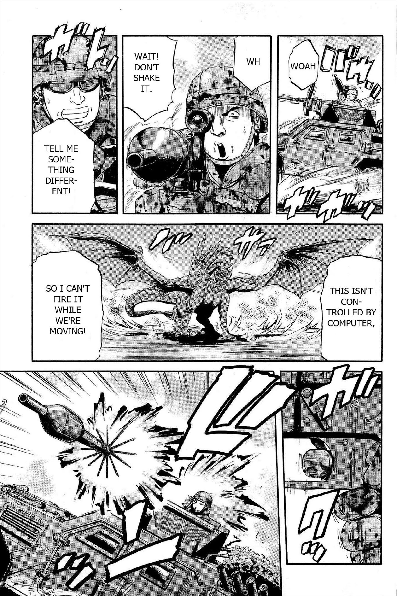 Gate – Jietai Kare no Chi nite, Kaku Tatakeri Chapter 6 - Page 13