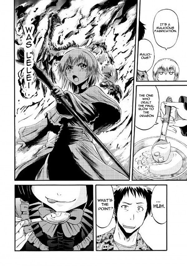 Gate – Jietai Kare no Chi nite, Kaku Tatakeri Chapter 61.2 - Page 12