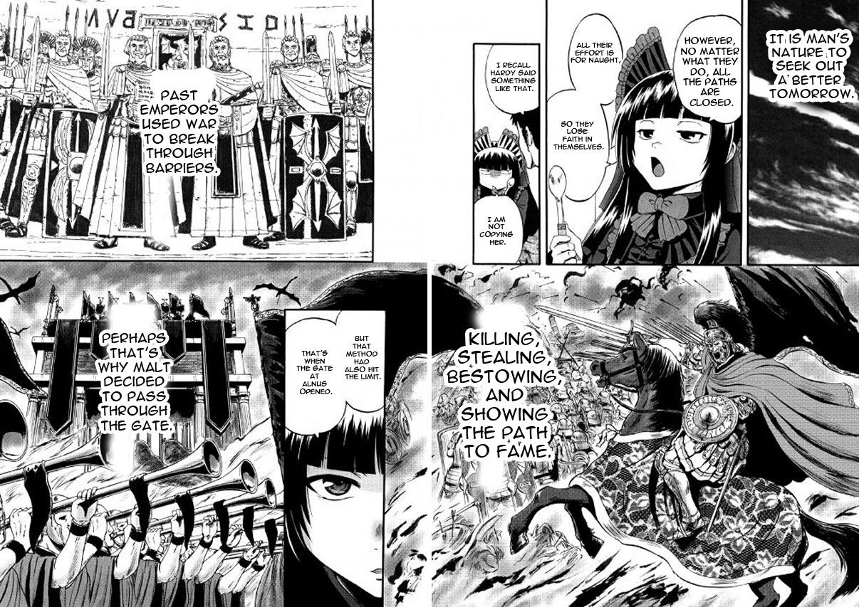 Gate – Jietai Kare no Chi nite, Kaku Tatakeri Chapter 61.2 - Page 14