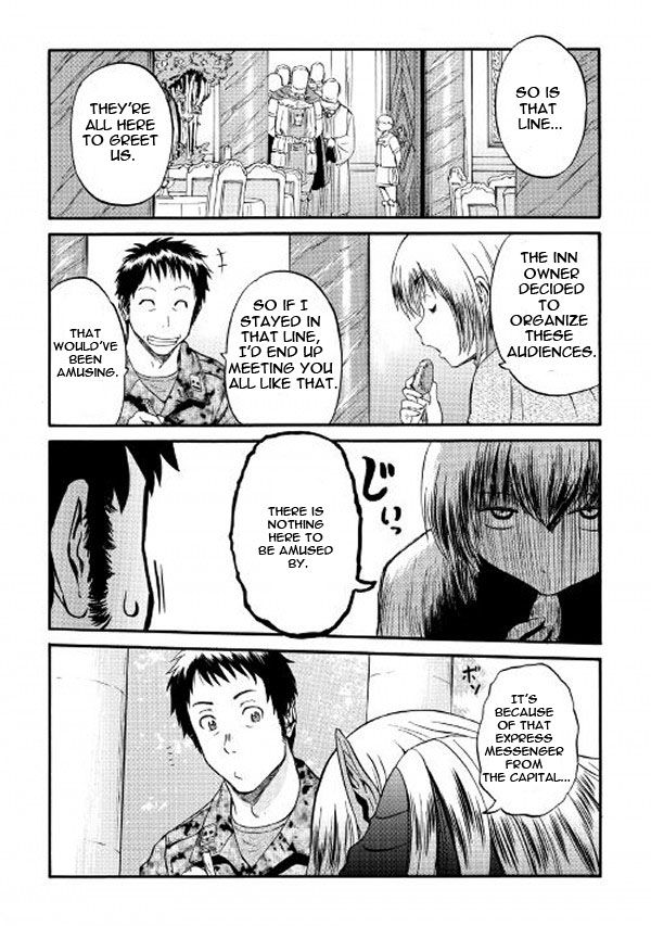 Gate – Jietai Kare no Chi nite, Kaku Tatakeri Chapter 61.2 - Page 9