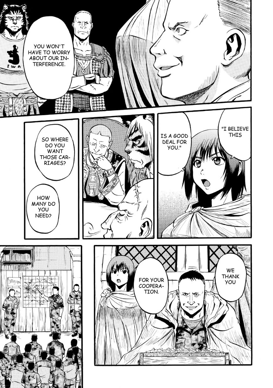 Gate – Jietai Kare no Chi nite, Kaku Tatakeri Chapter 66 - Page 22