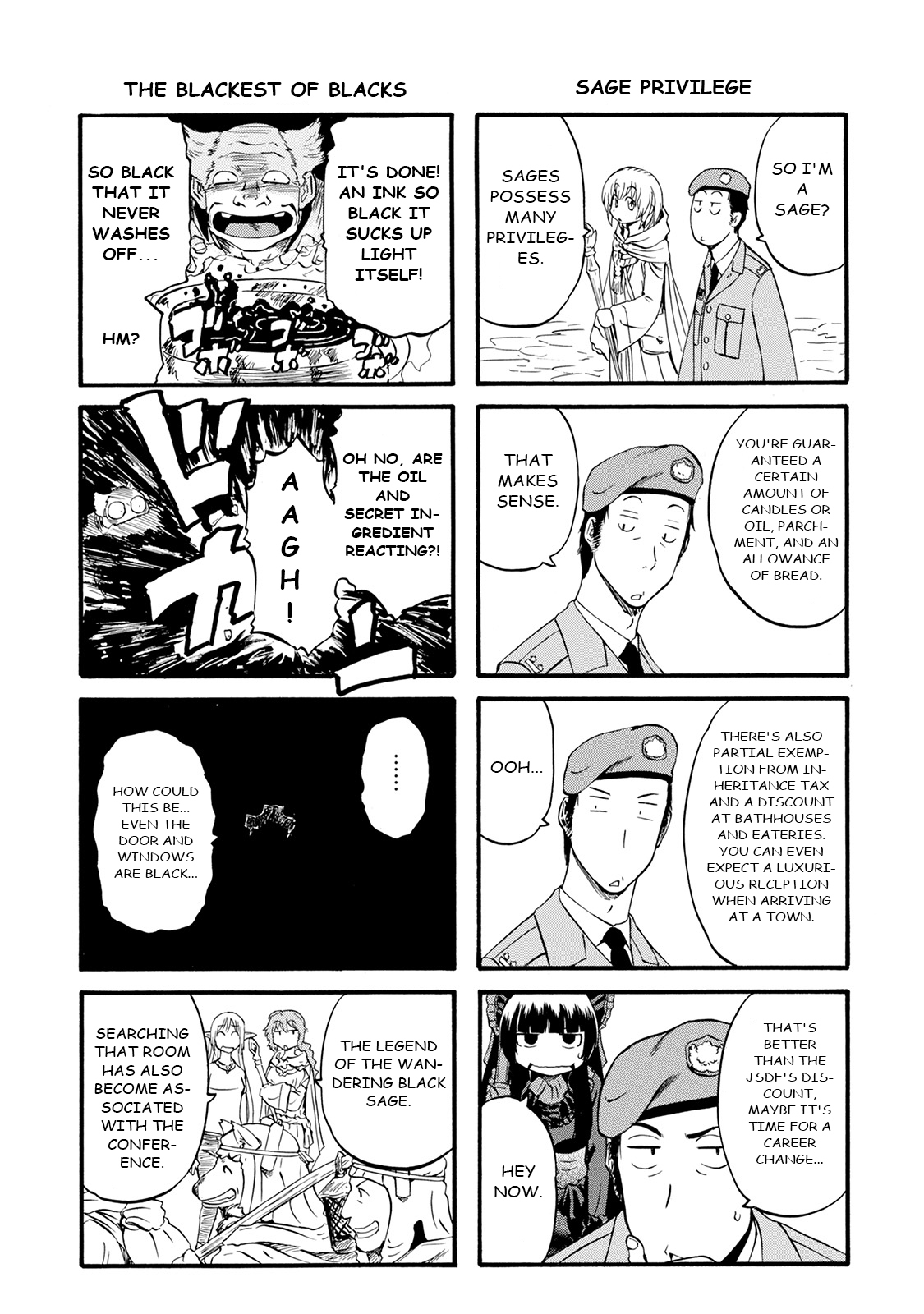 Gate – Jietai Kare no Chi nite, Kaku Tatakeri Chapter 67.5 - Page 2