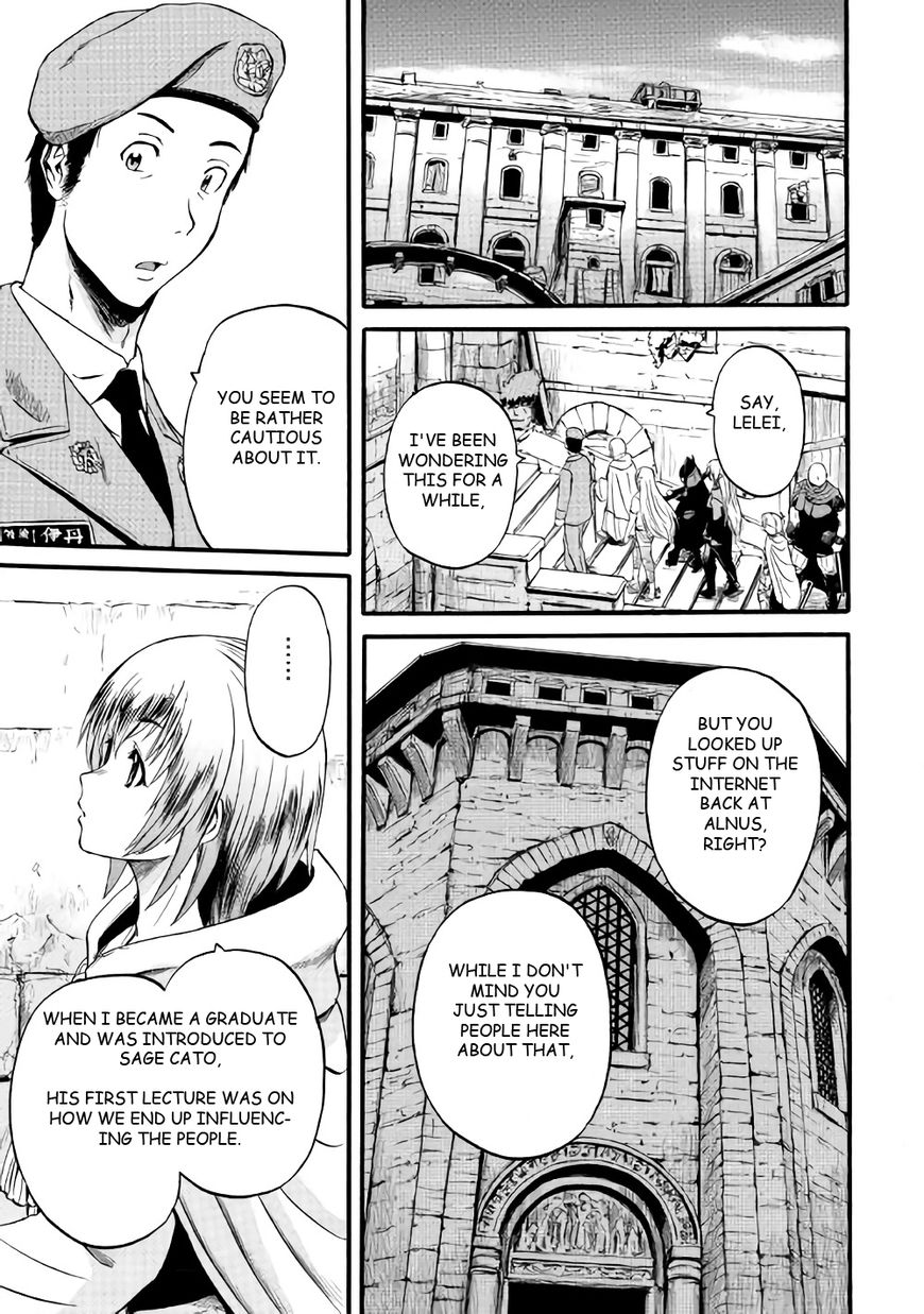 Gate – Jietai Kare no Chi nite, Kaku Tatakeri Chapter 67 - Page 23