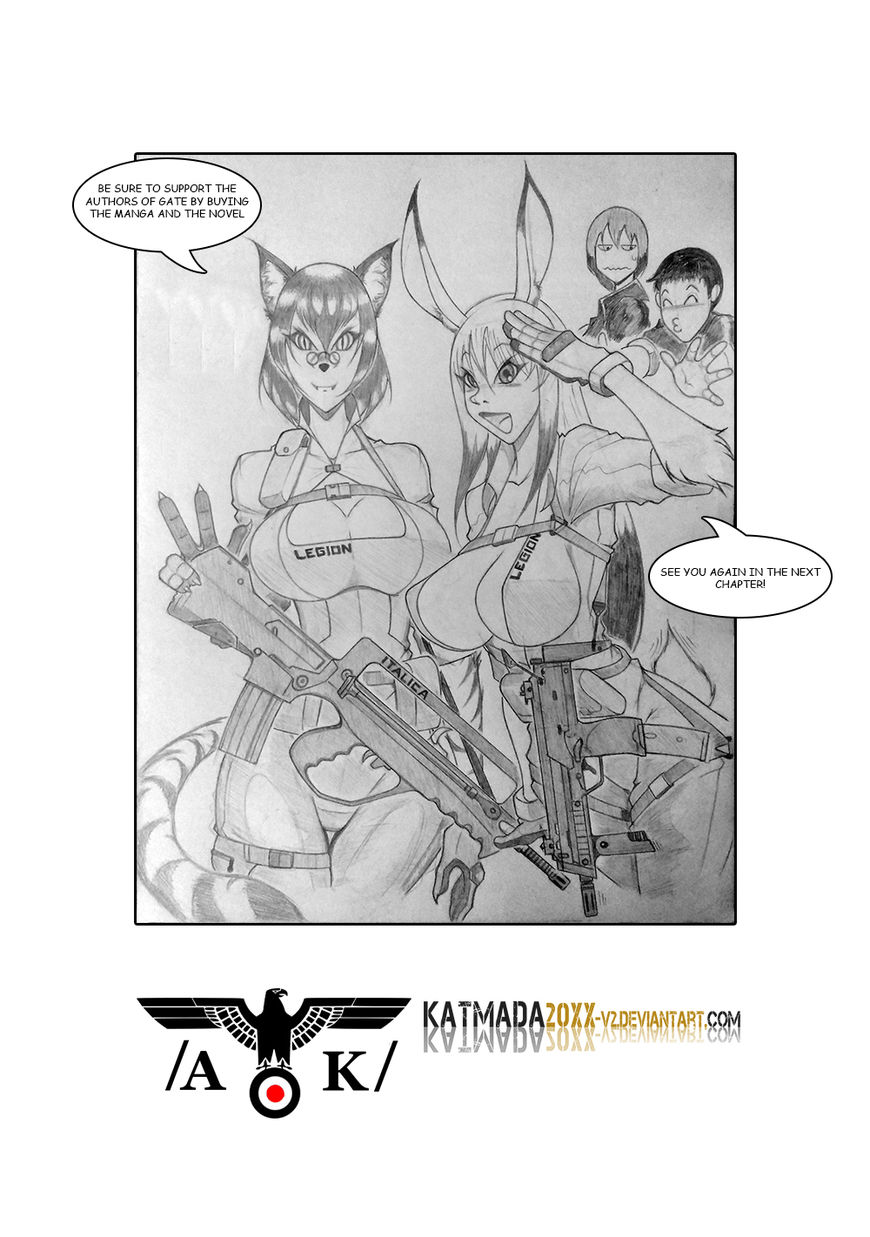 Gate – Jietai Kare no Chi nite, Kaku Tatakeri Chapter 67 - Page 41