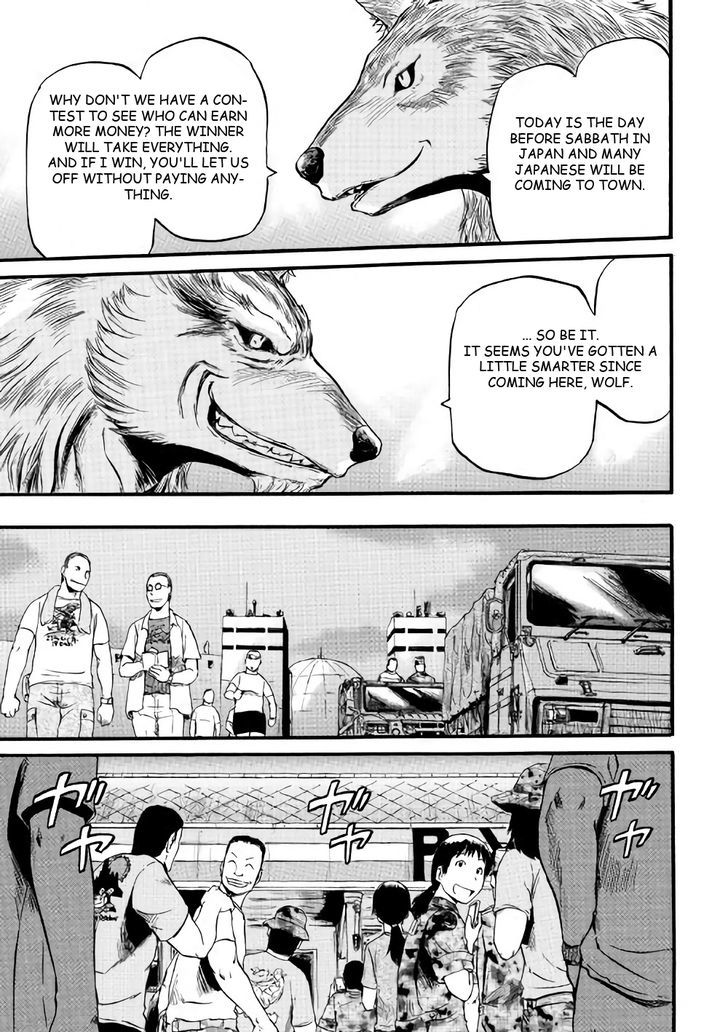 Gate – Jietai Kare no Chi nite, Kaku Tatakeri Chapter 69.5 - Page 9