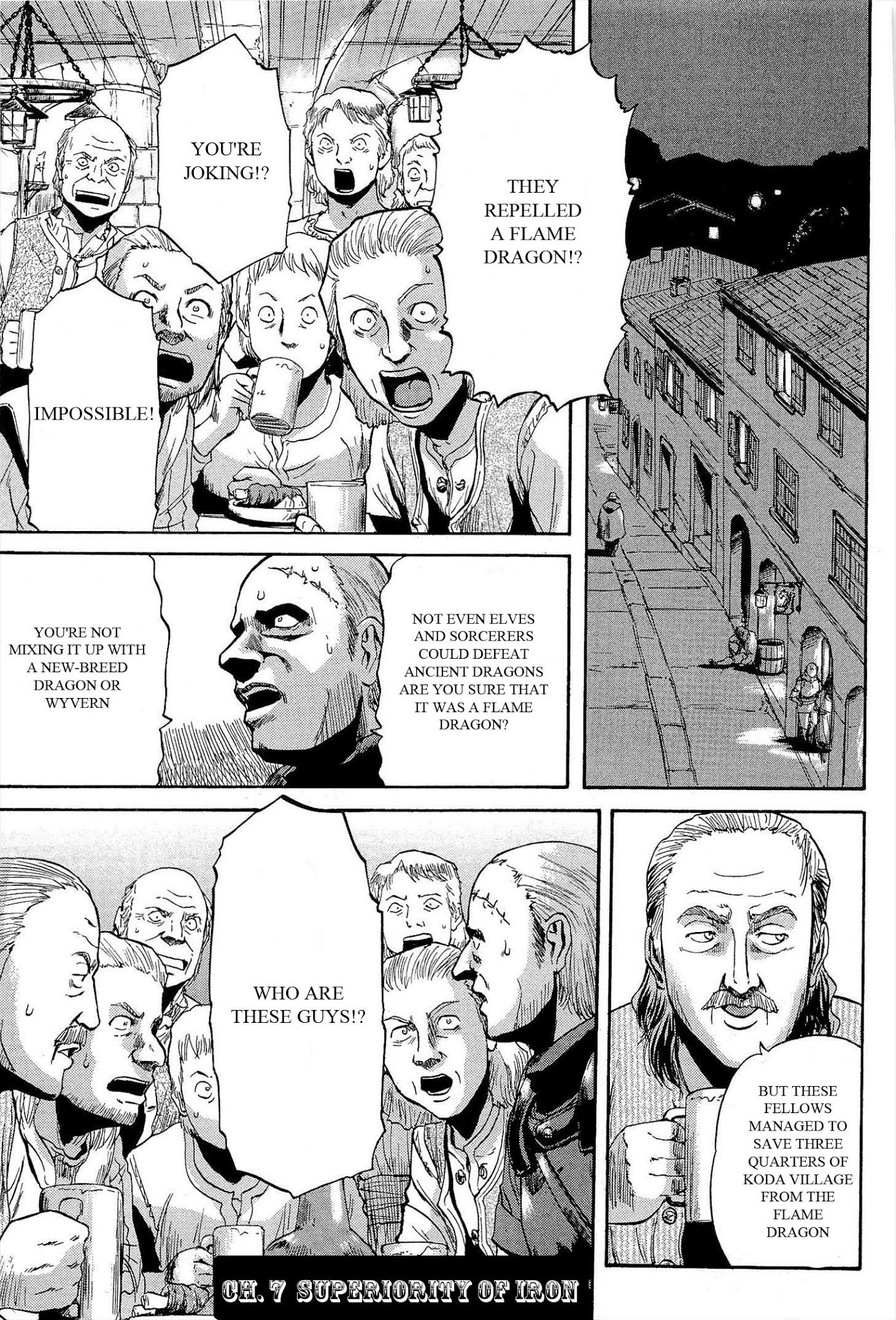 Gate – Jietai Kare no Chi nite, Kaku Tatakeri Chapter 7 - Page 1