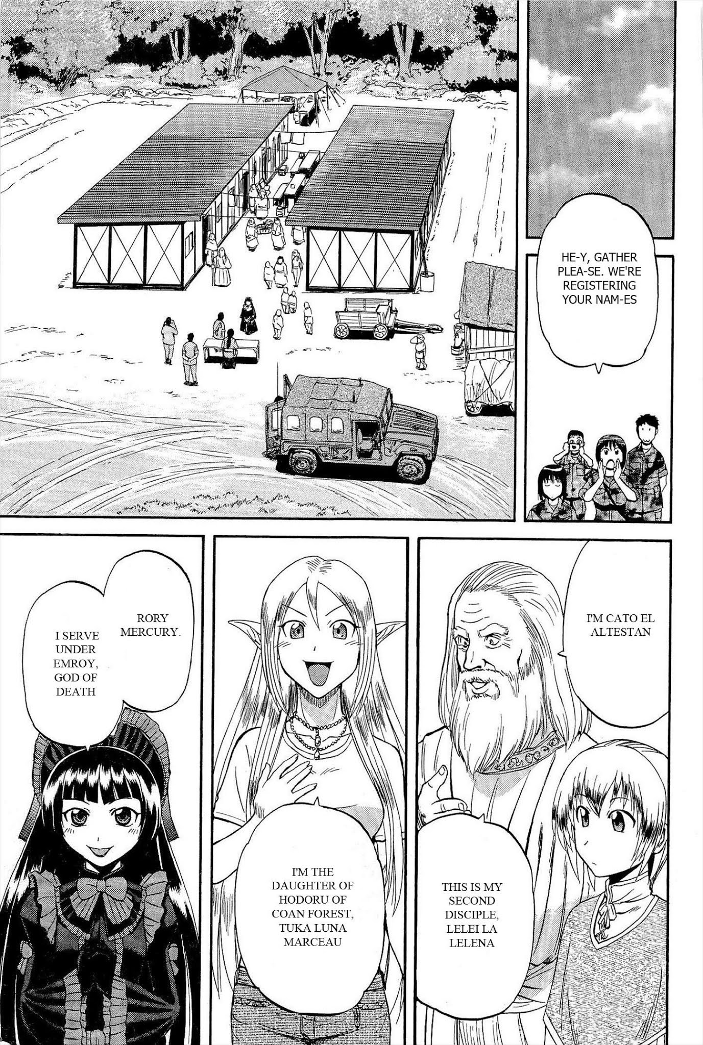 Gate – Jietai Kare no Chi nite, Kaku Tatakeri Chapter 7 - Page 19