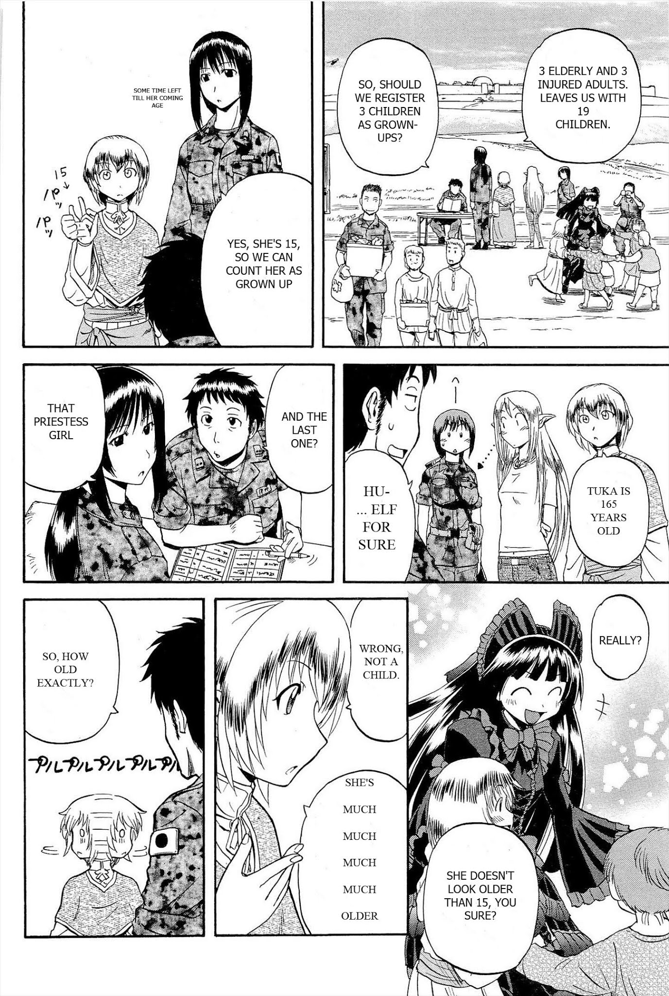 Gate – Jietai Kare no Chi nite, Kaku Tatakeri Chapter 7 - Page 20