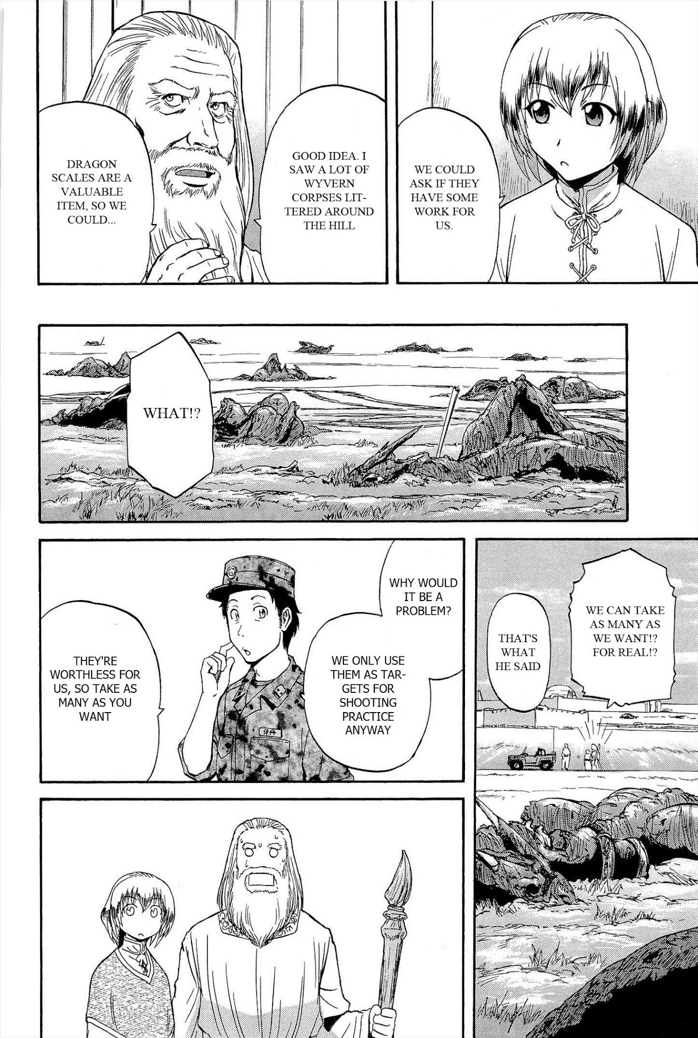 Gate – Jietai Kare no Chi nite, Kaku Tatakeri Chapter 7 - Page 22