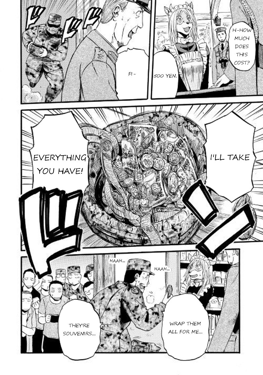 Gate – Jietai Kare no Chi nite, Kaku Tatakeri Chapter 72 - Page 23