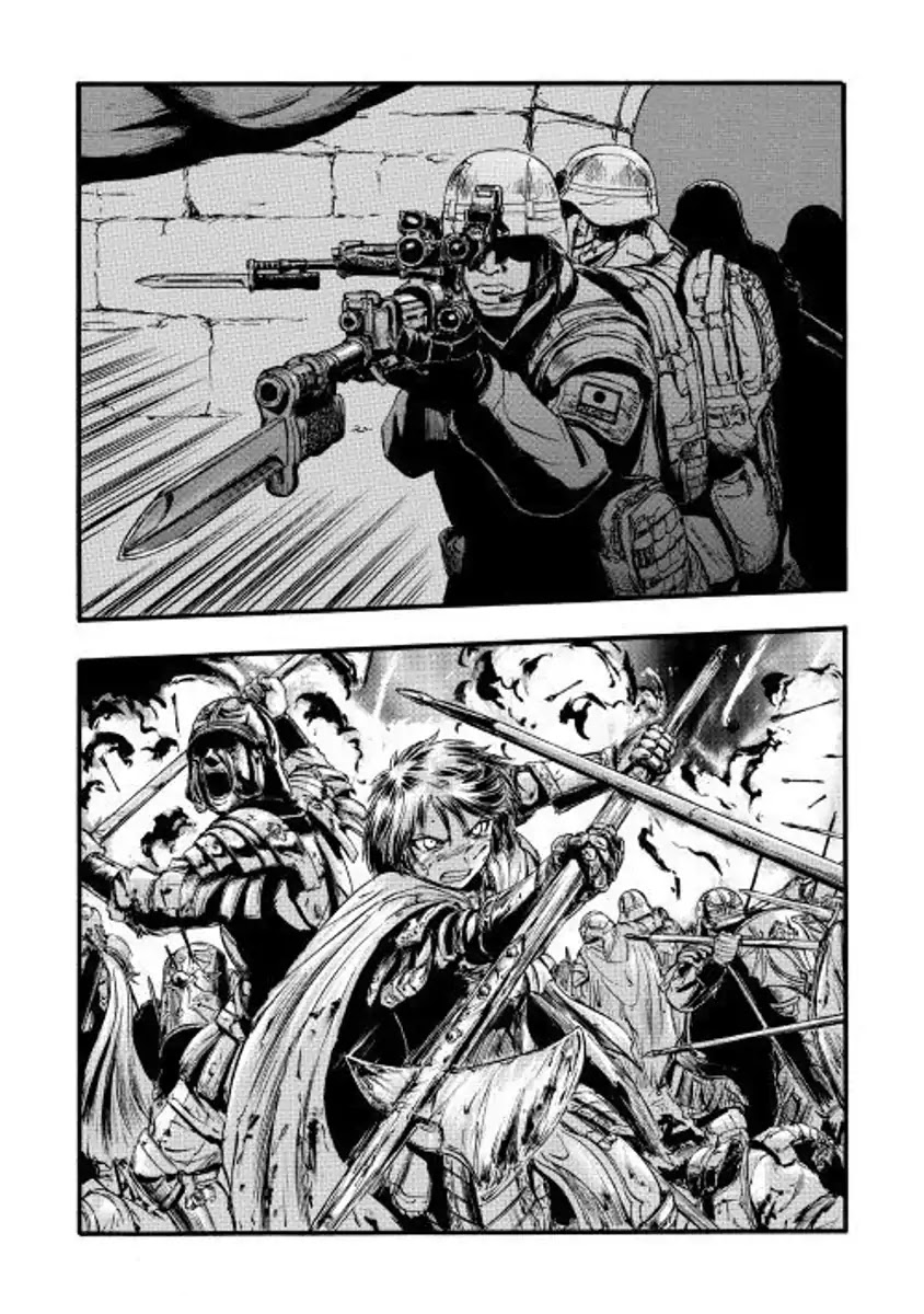 Gate – Jietai Kare no Chi nite, Kaku Tatakeri Chapter 73 - Page 34