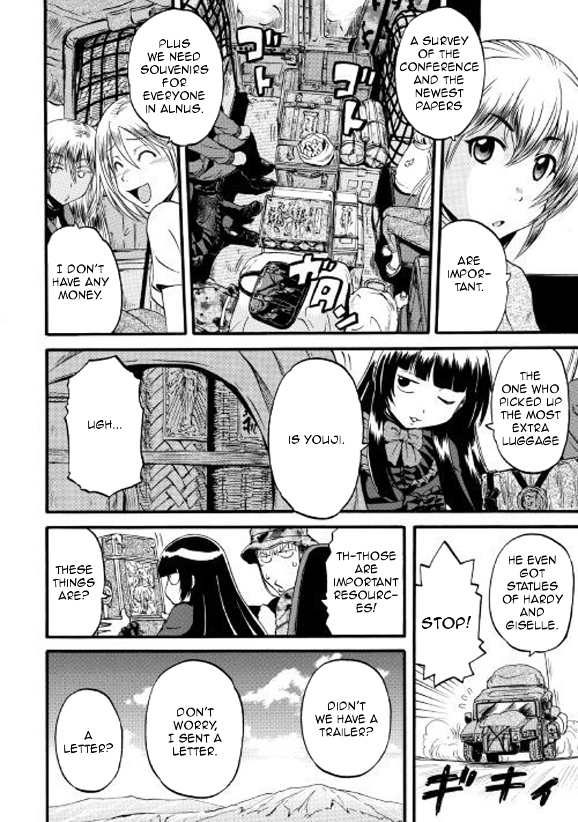 Gate – Jietai Kare no Chi nite, Kaku Tatakeri Chapter 74.5 - Page 2