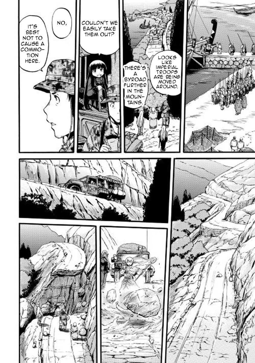 Gate – Jietai Kare no Chi nite, Kaku Tatakeri Chapter 74.5 - Page 4