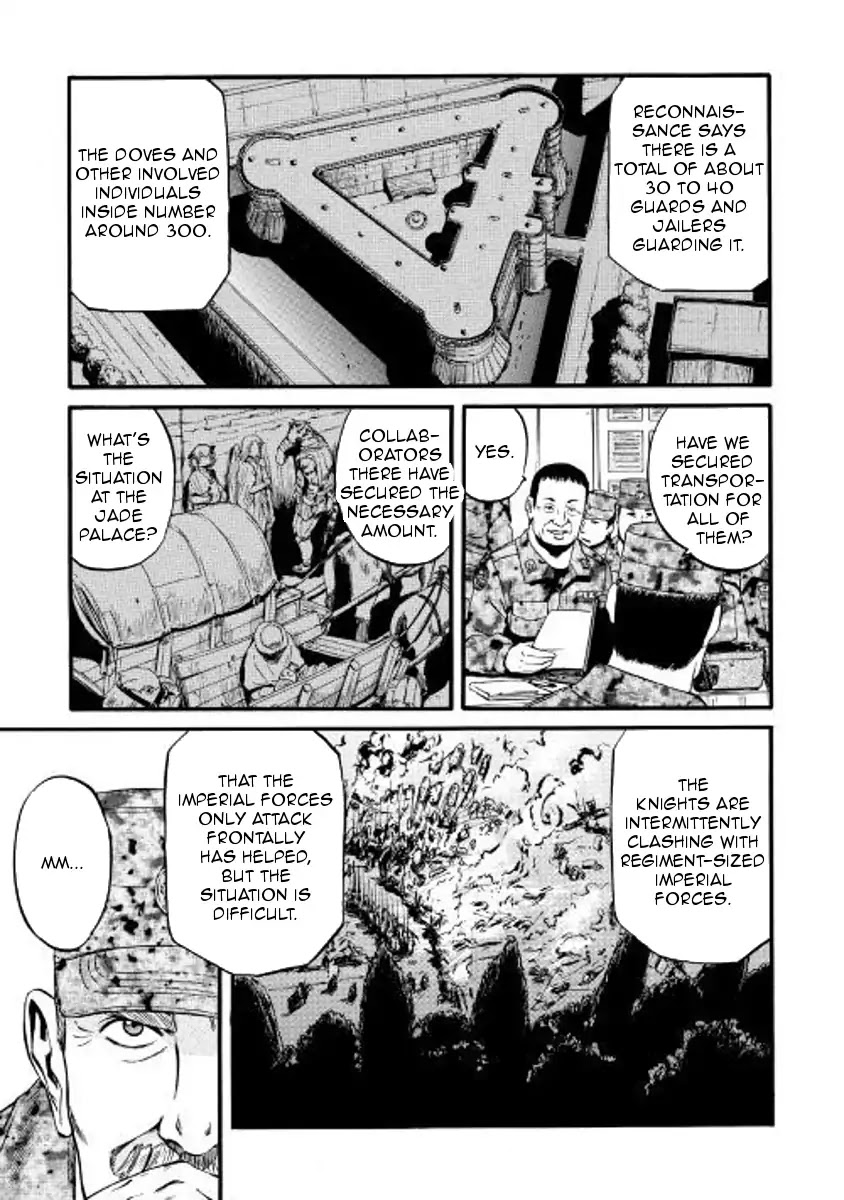 Gate – Jietai Kare no Chi nite, Kaku Tatakeri Chapter 74 - Page 11