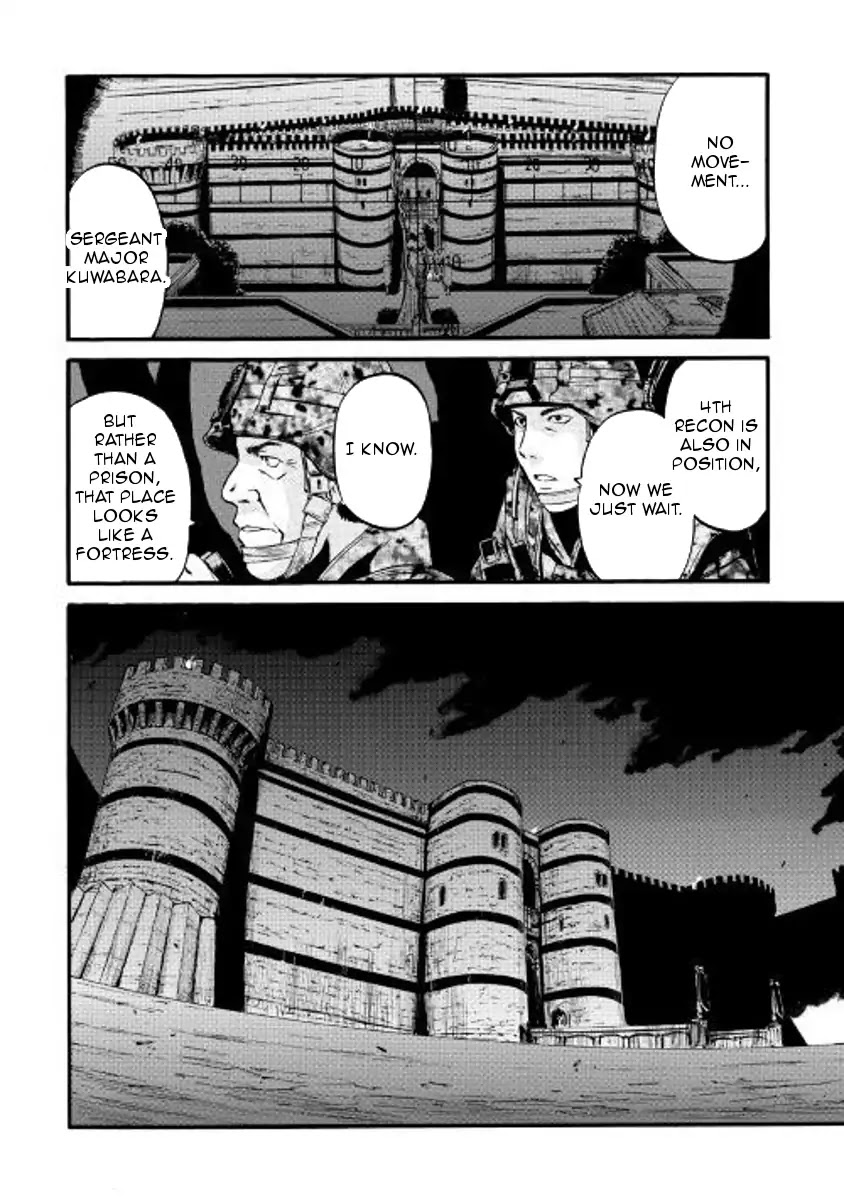 Gate – Jietai Kare no Chi nite, Kaku Tatakeri Chapter 74 - Page 22