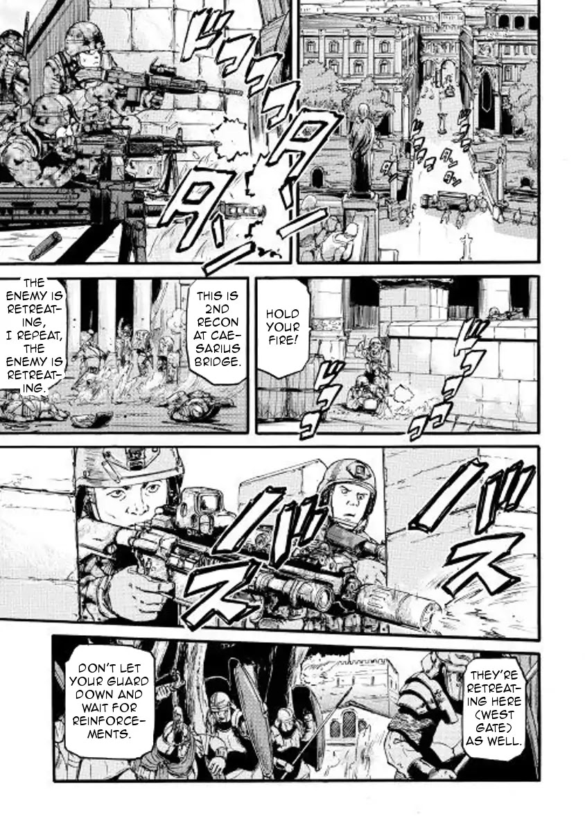 Gate – Jietai Kare no Chi nite, Kaku Tatakeri Chapter 76 - Page 23