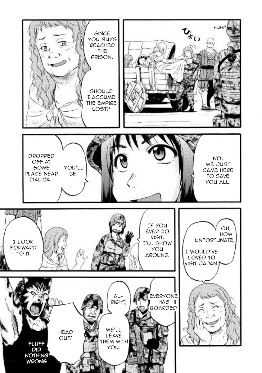 Gate – Jietai Kare no Chi nite, Kaku Tatakeri Chapter 77 - Page 12