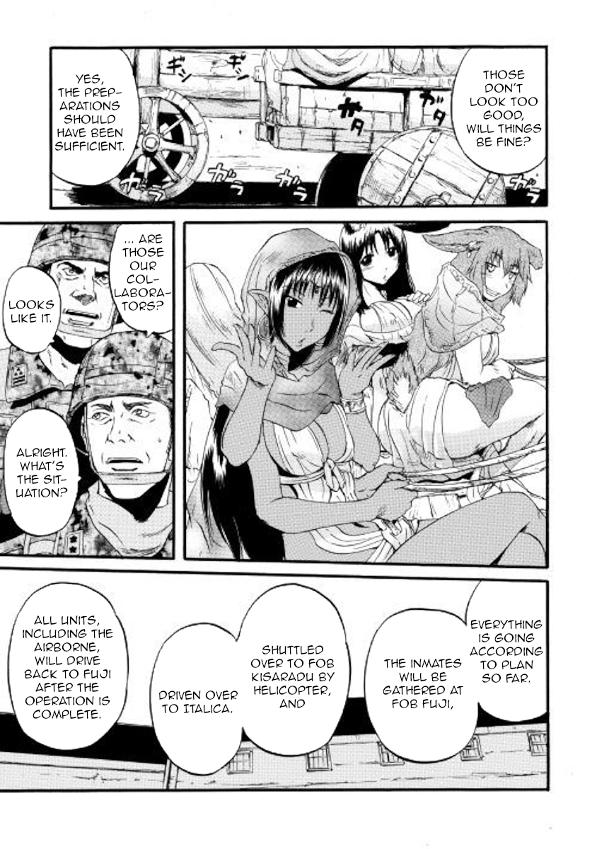 Gate – Jietai Kare no Chi nite, Kaku Tatakeri Chapter 77 - Page 14