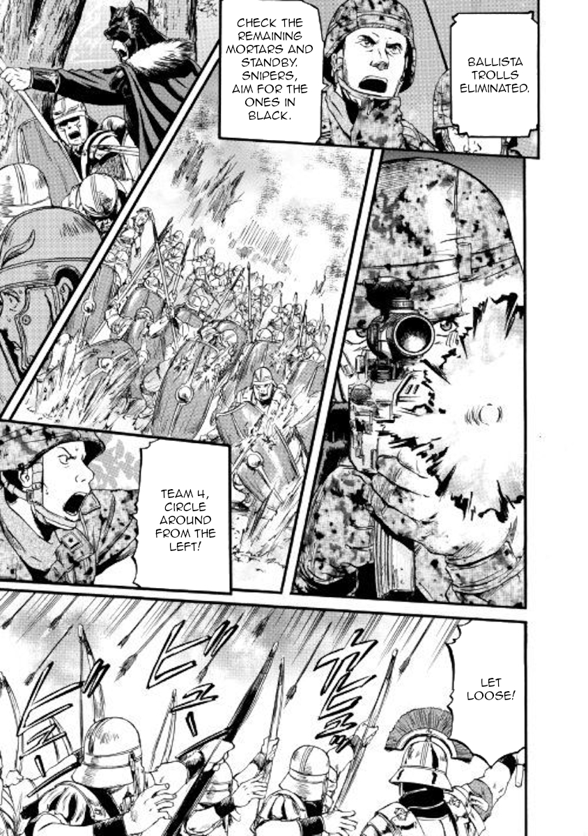 Gate – Jietai Kare no Chi nite, Kaku Tatakeri Chapter 77 - Page 27