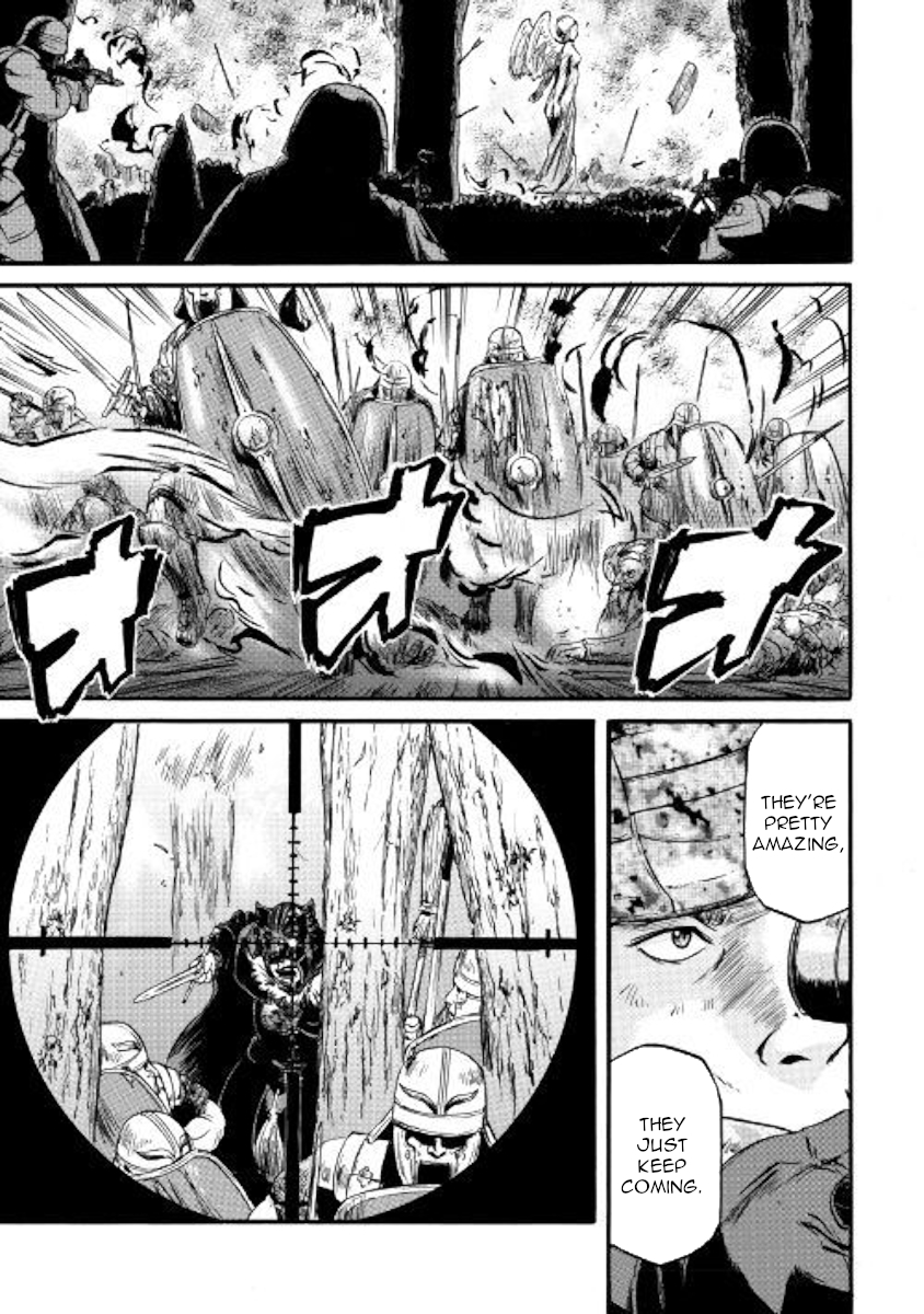Gate – Jietai Kare no Chi nite, Kaku Tatakeri Chapter 77 - Page 31
