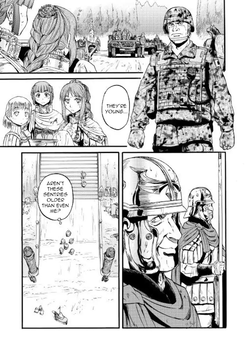Gate – Jietai Kare no Chi nite, Kaku Tatakeri Chapter 78 - Page 21