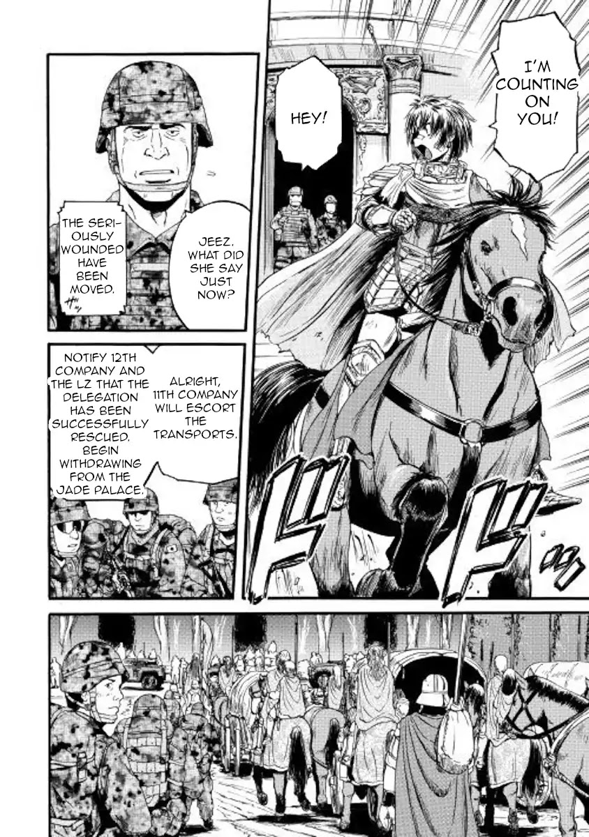 Gate – Jietai Kare no Chi nite, Kaku Tatakeri Chapter 79 - Page 10