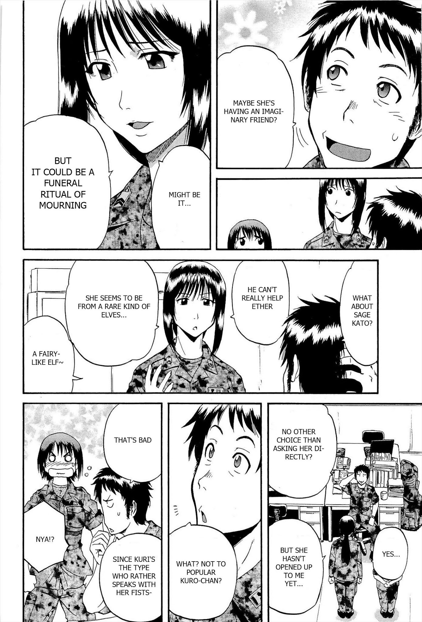 Gate – Jietai Kare no Chi nite, Kaku Tatakeri Chapter 8 - Page 4