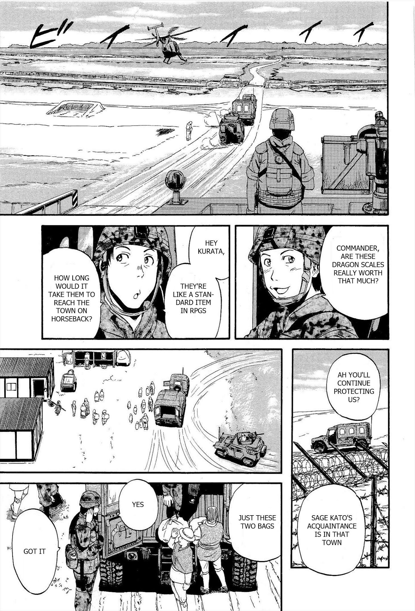 Gate – Jietai Kare no Chi nite, Kaku Tatakeri Chapter 8 - Page 7