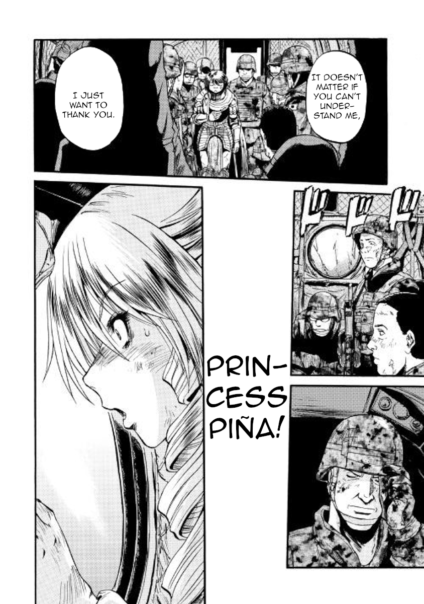 Gate – Jietai Kare no Chi nite, Kaku Tatakeri Chapter 80 - Page 14