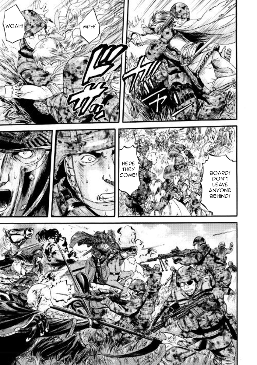 Gate – Jietai Kare no Chi nite, Kaku Tatakeri Chapter 80 - Page 7
