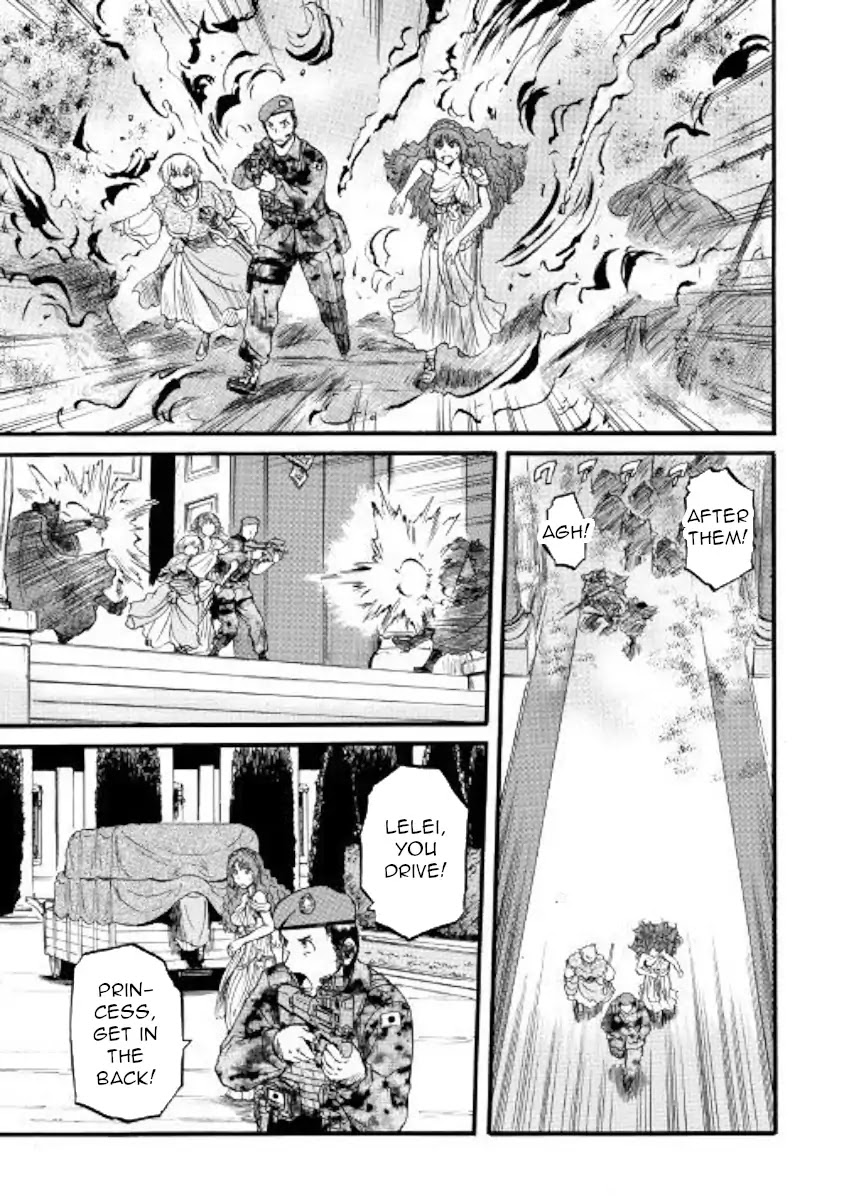 Gate – Jietai Kare no Chi nite, Kaku Tatakeri Chapter 85.2 - Page 11