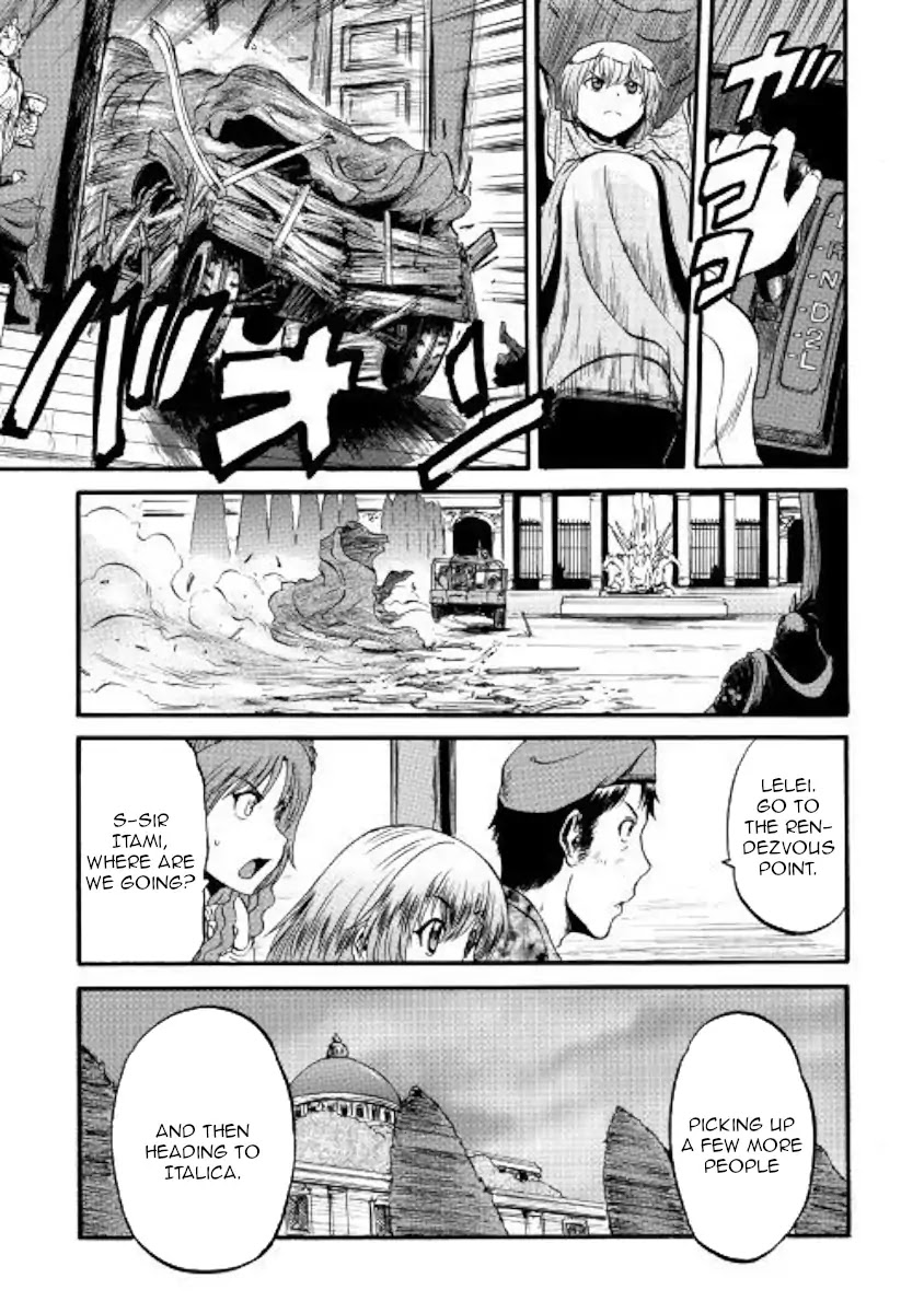 Gate – Jietai Kare no Chi nite, Kaku Tatakeri Chapter 85.2 - Page 15