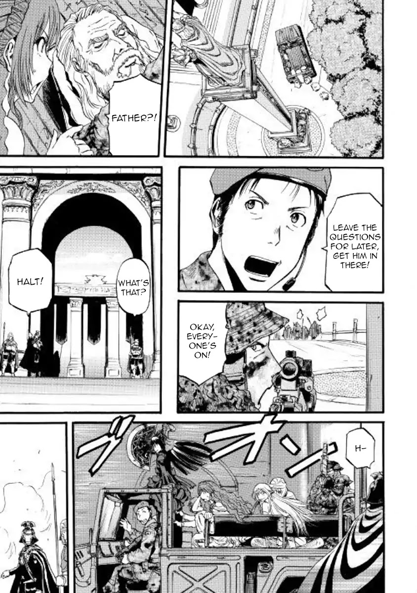 Gate – Jietai Kare no Chi nite, Kaku Tatakeri Chapter 85.2 - Page 17