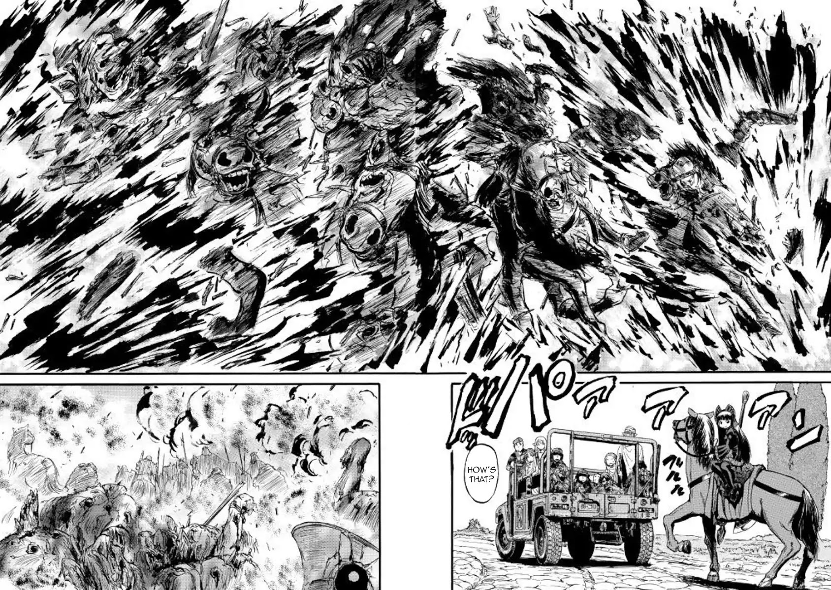 Gate – Jietai Kare no Chi nite, Kaku Tatakeri Chapter 85.2 - Page 35