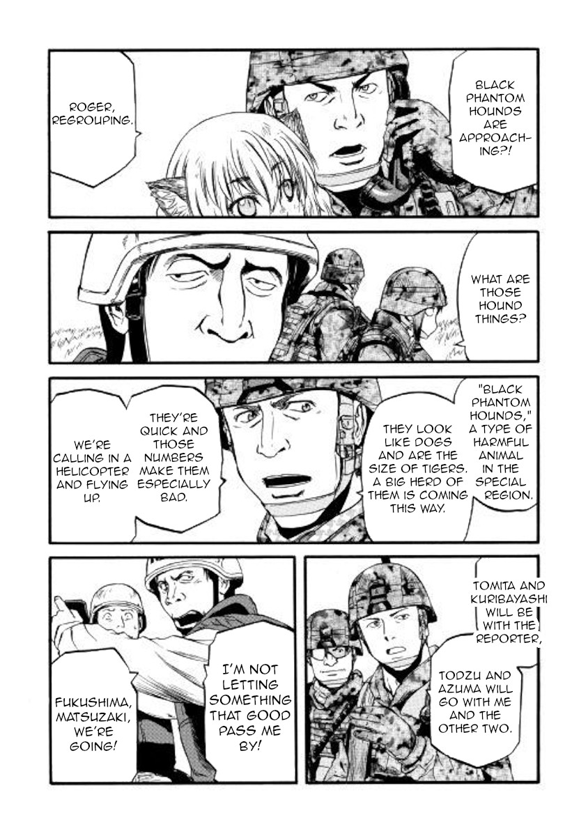 Gate – Jietai Kare no Chi nite, Kaku Tatakeri Chapter 87 - Page 23